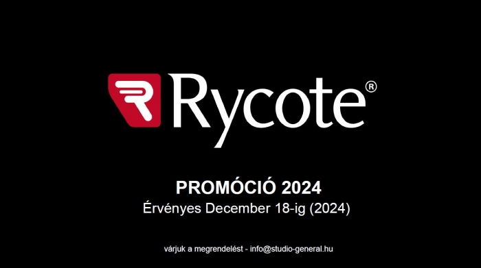 Rycote promóció